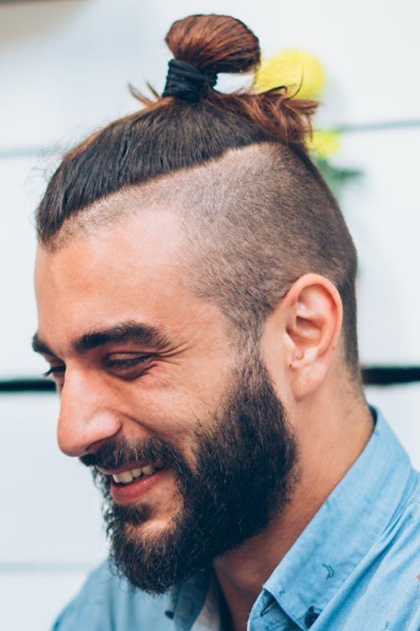 مدل گوجه ای مردانه {Man Bun}