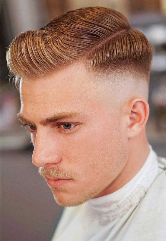 مدل موی پمپادور کوتاه (Short Pompadour)