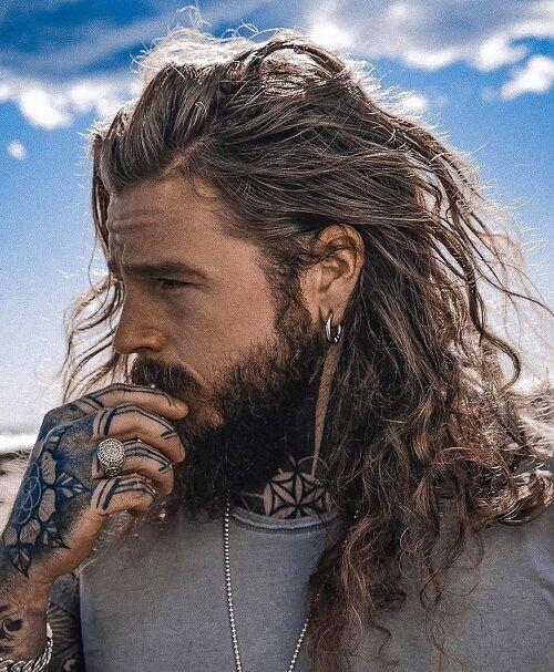 مدل موی نامرتب برای موهای بلند: LONG LENGTH MESSY HAIR