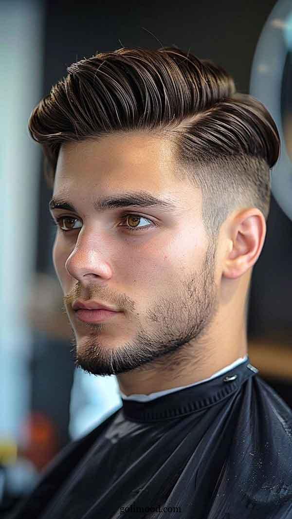 مدل موی نامرتب ساید پارت: MESSY SOFT SIDE PART